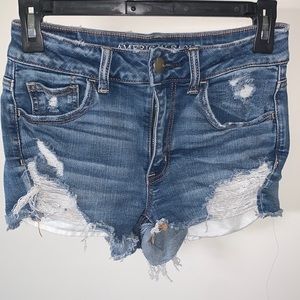 American Eagle Super Stretch High Rise Shorts